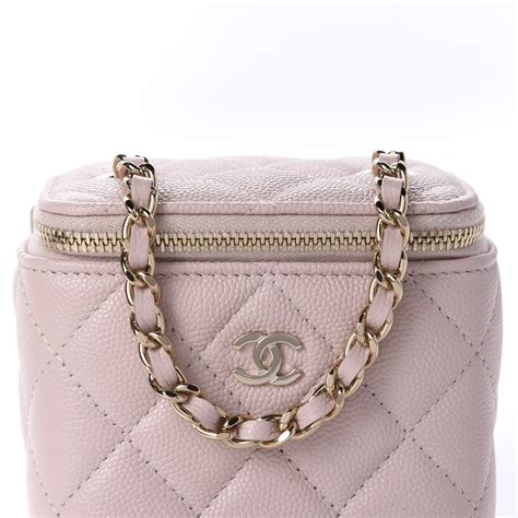 pink vanity case chanel